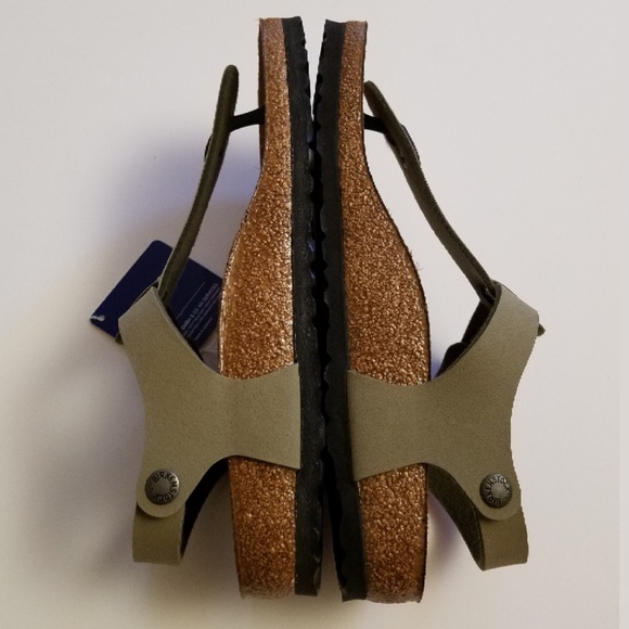 New Birkenstock Kairo Khaki Green Sandals 39 - Picture 3 of 6